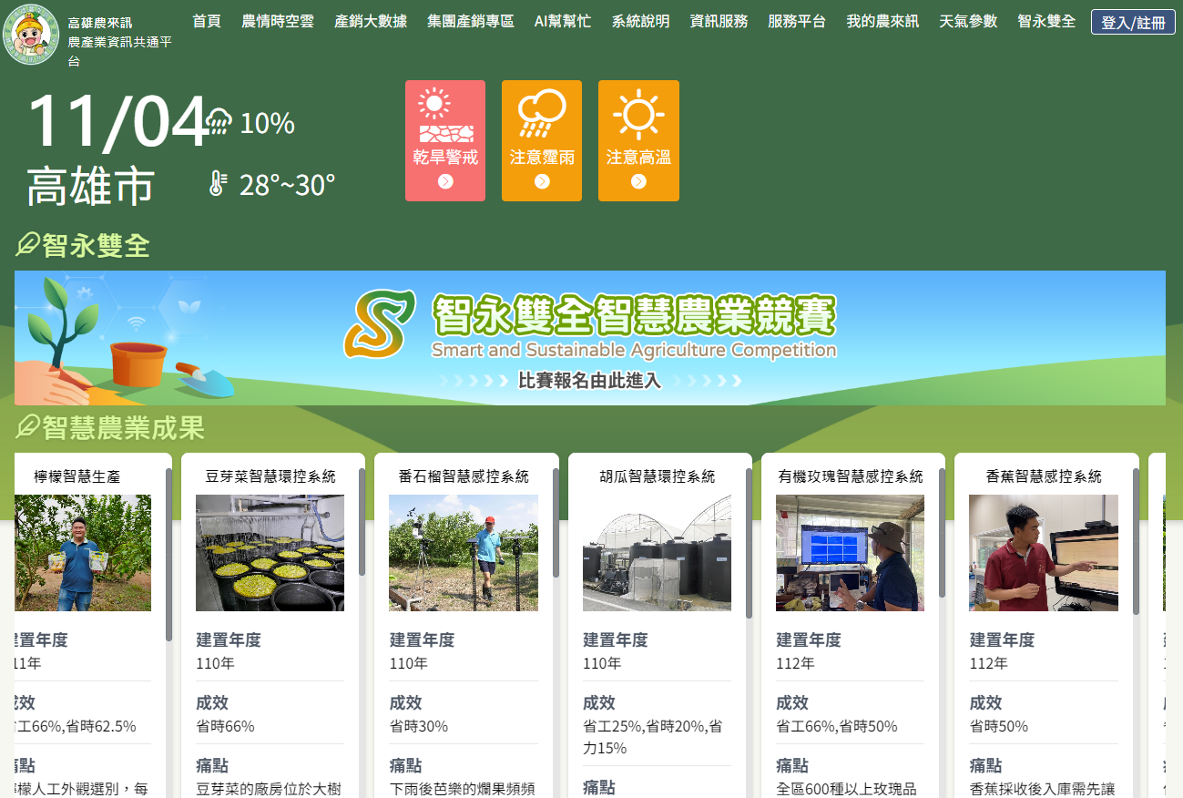 高雄農來訊平台圖1