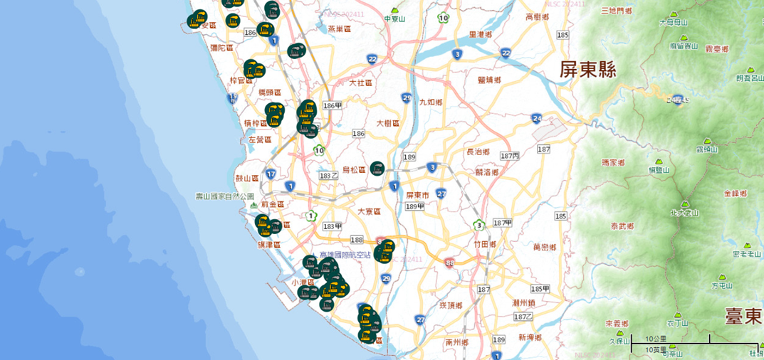 碳排放地圖圖片